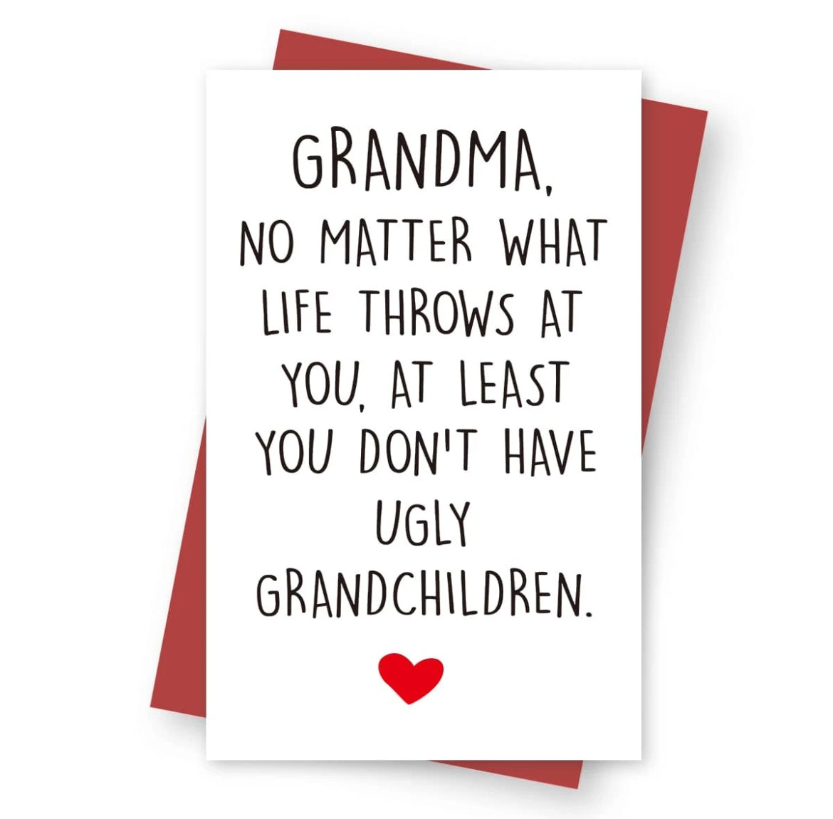 No Ugly Grandchildren- Greeting Card - Any Occasion