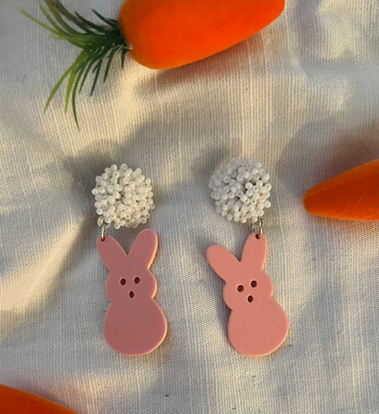 Peep & Pearl Earrings