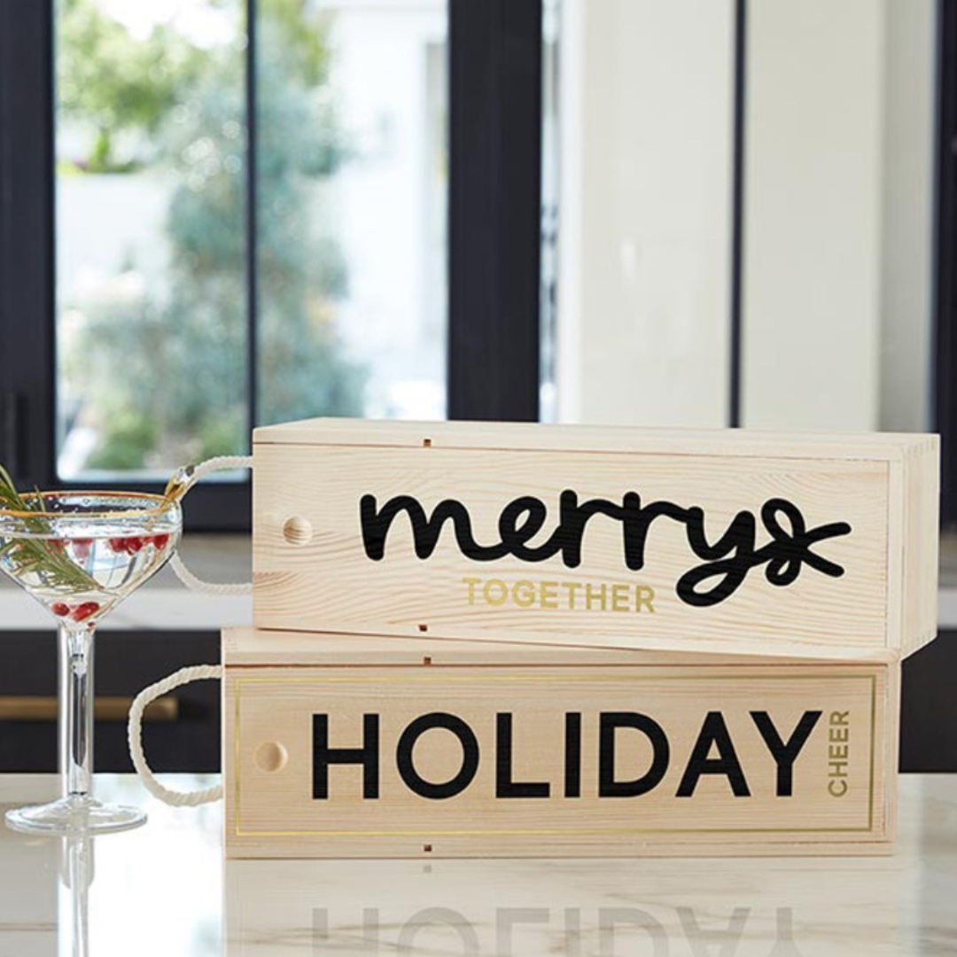 Merry Together Wine Box