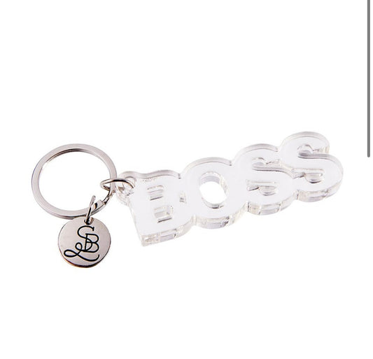 Boss Acrylic Keychain