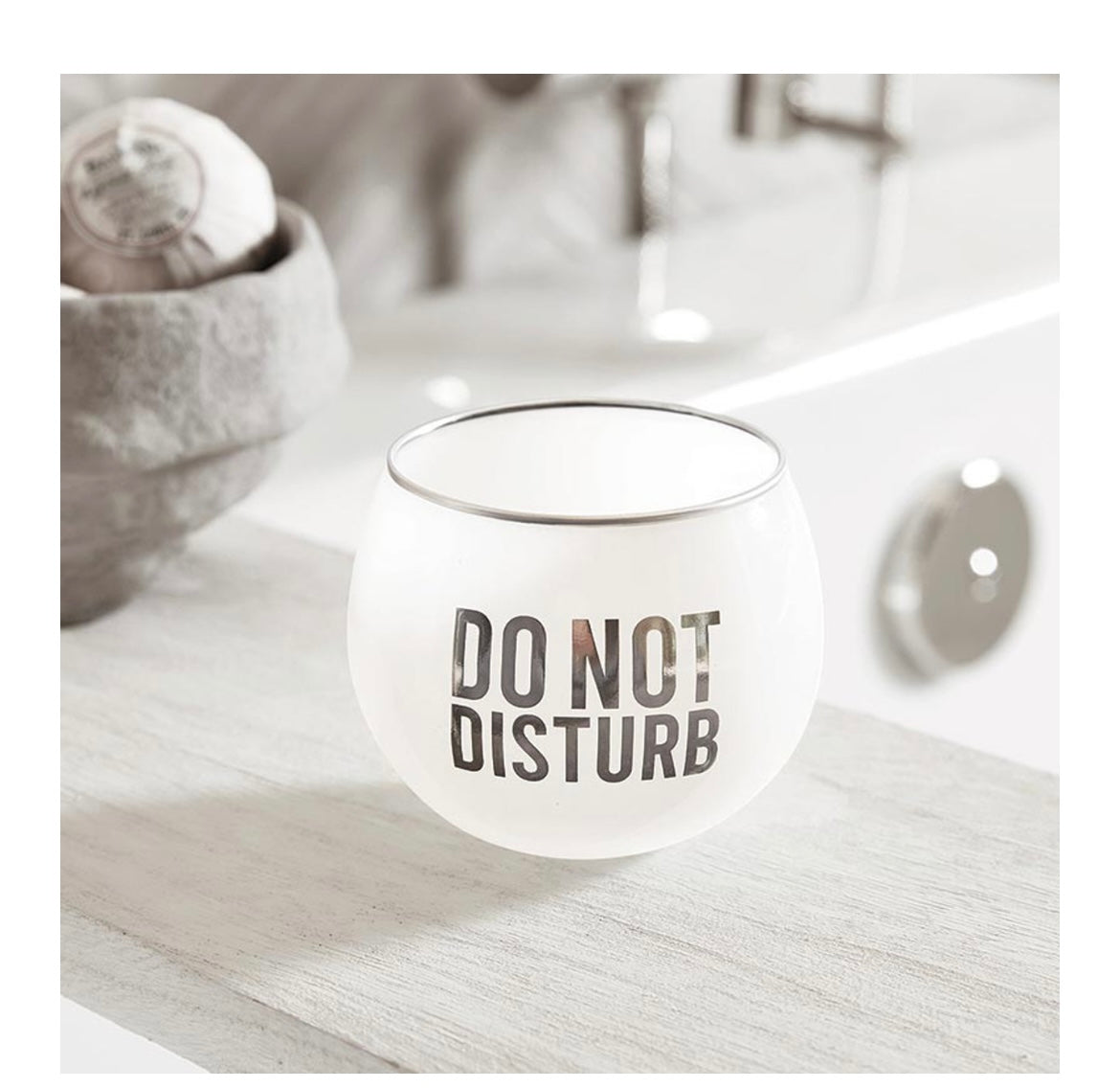 Do Not Disturb Cocktail Glass