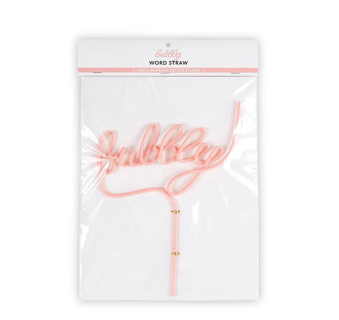 Bubbly Wordstraw