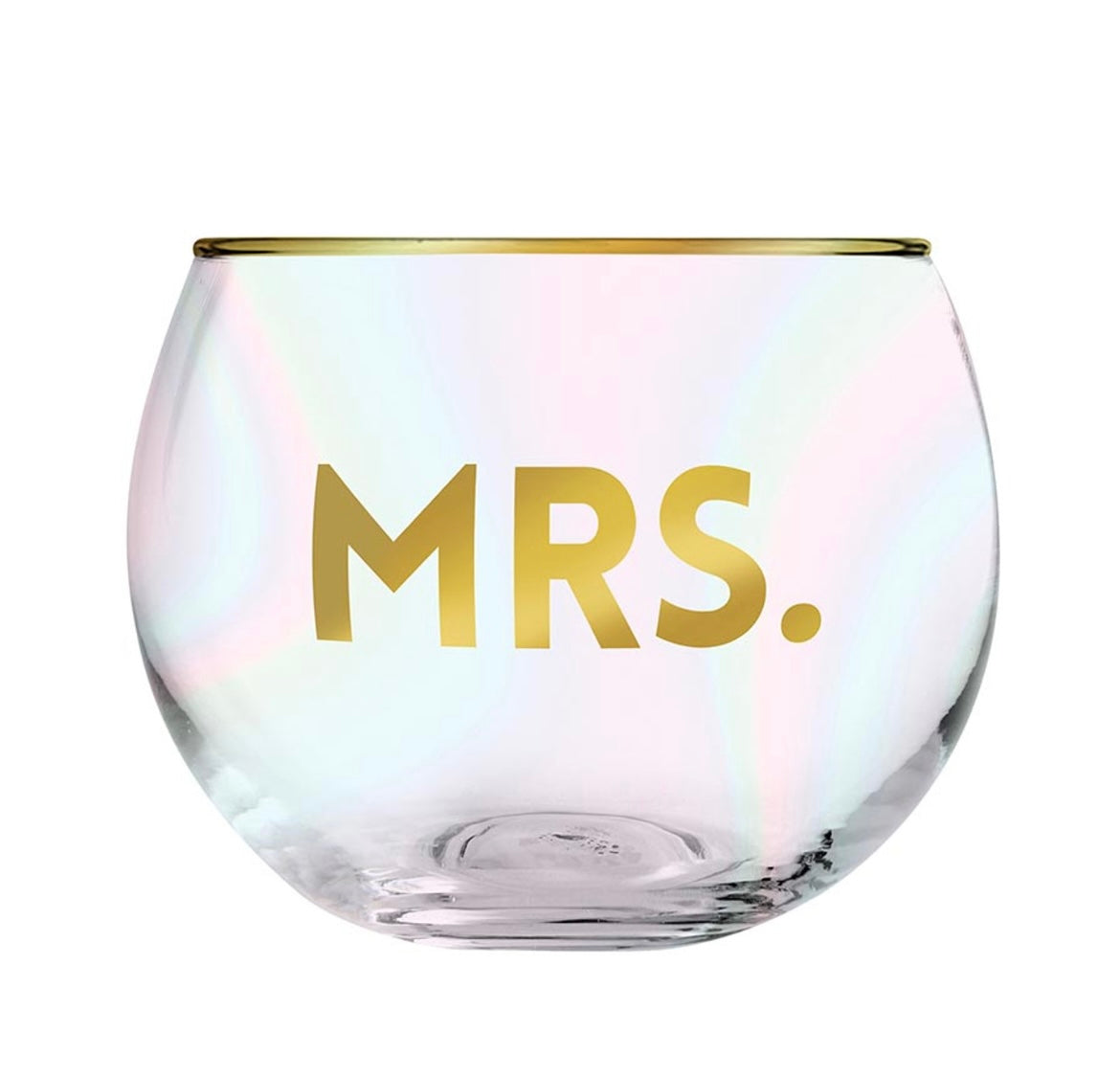 Mrs Cocktail Glass