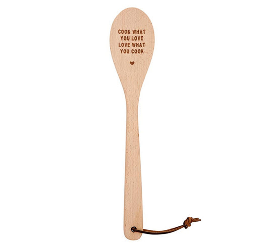 Cook What You Love Wooden Spoon