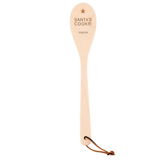 Wood Spoon - Santa's Cookie Tester