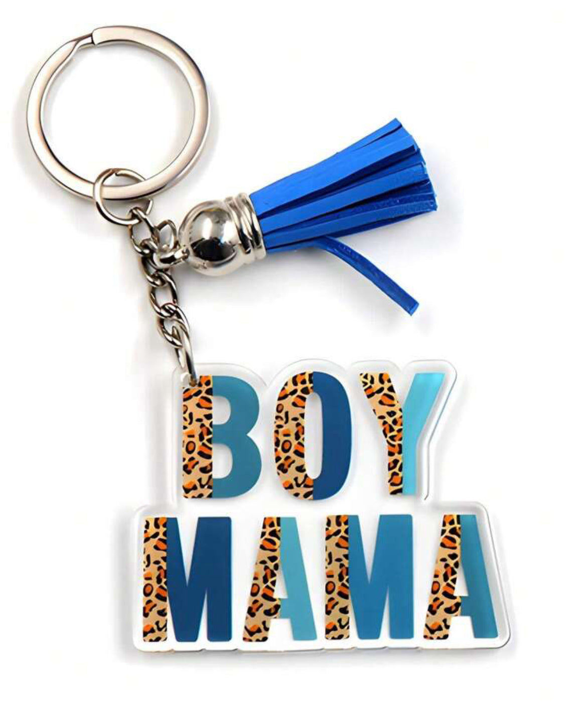 Boy Mama Key Chain