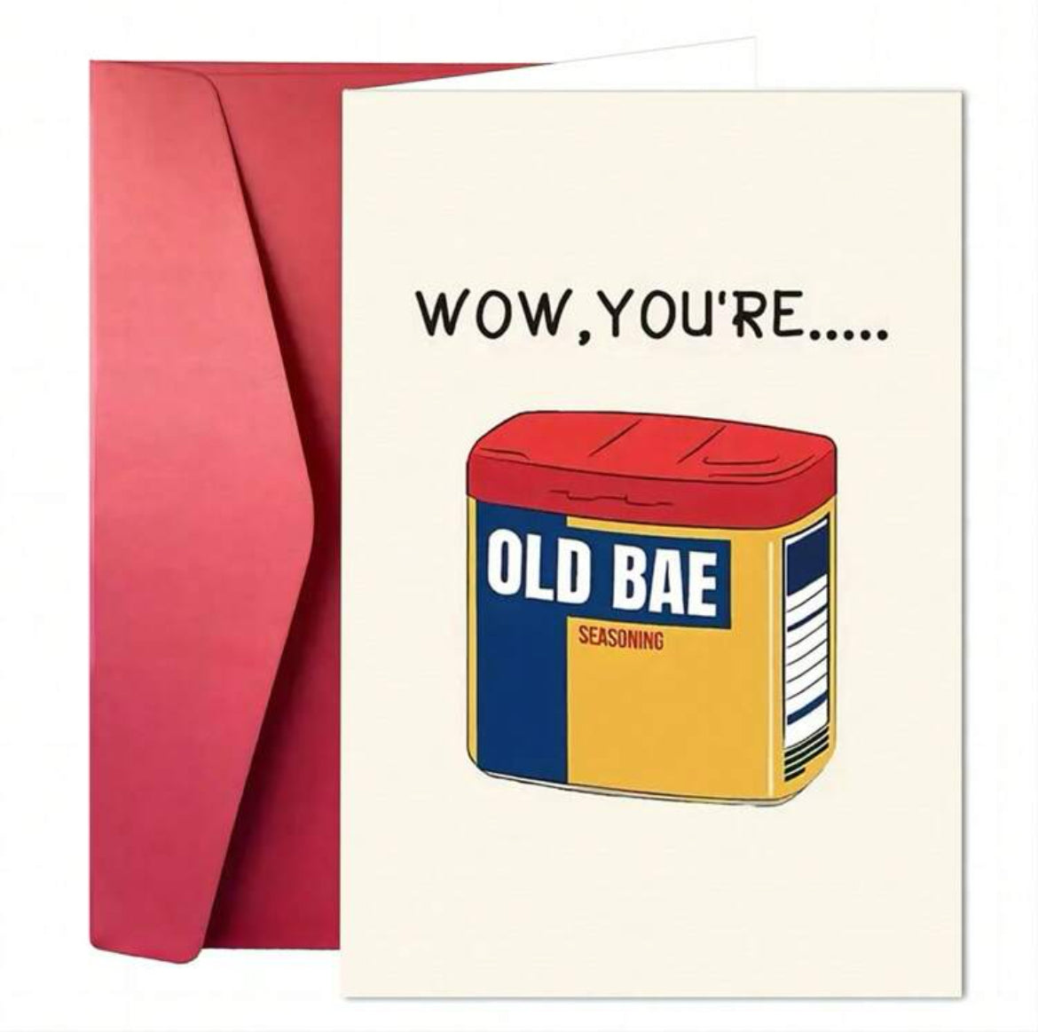 Old Bae - Greeting Card - Birthday