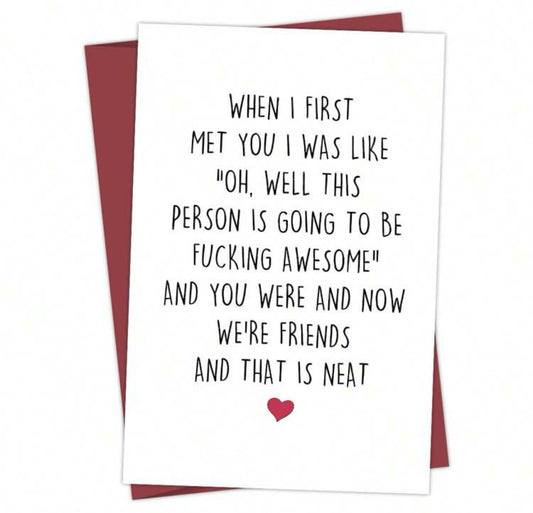 That is Neat - Greeting Card - Any Occasion