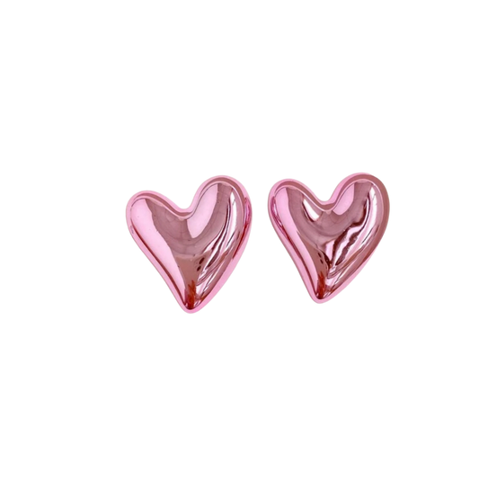 Bubble Heart Earrings