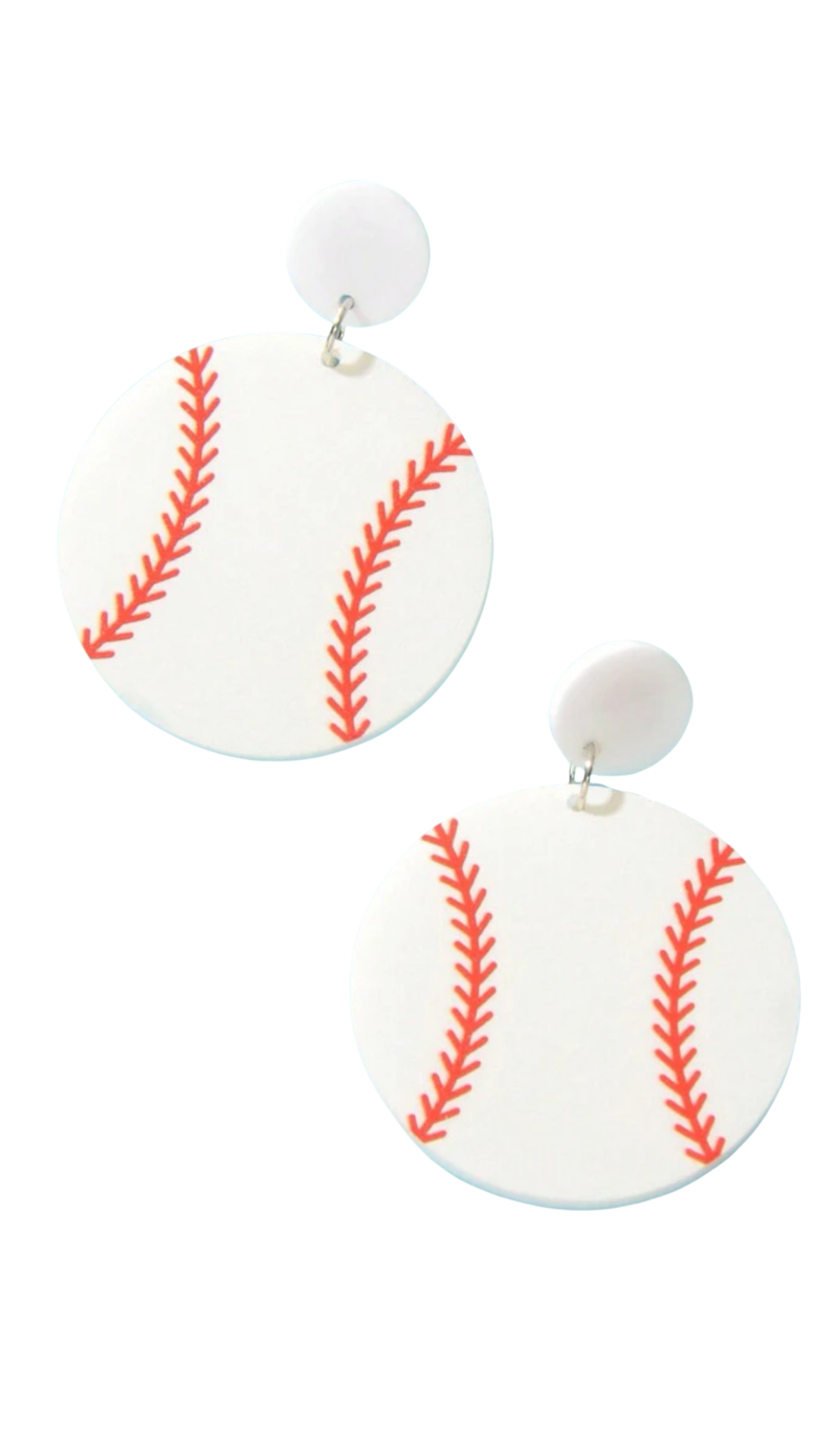 sprinkledash Sports - Baseball Acrylic Earrings