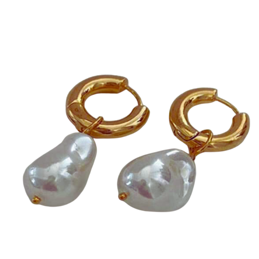 Pearly Drops Earring