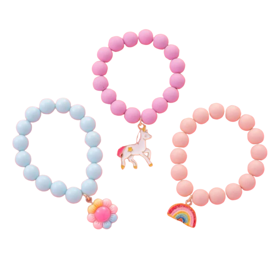 Girl’s Beaded Bracelet- 3pk