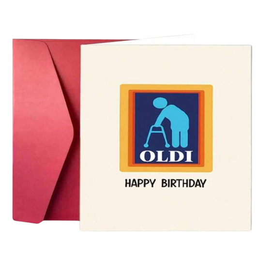 Oldi - Greeting Card - Birthday