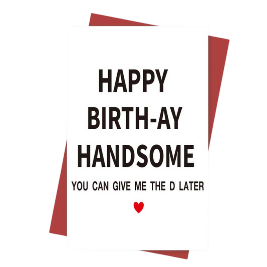 Give Me the D - Greeting Card - Birthday