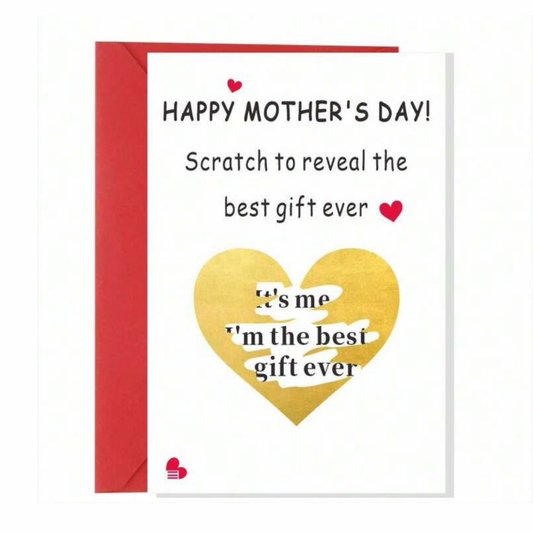 Mom’s Best Gift - Greeting Card - Mother’s Day