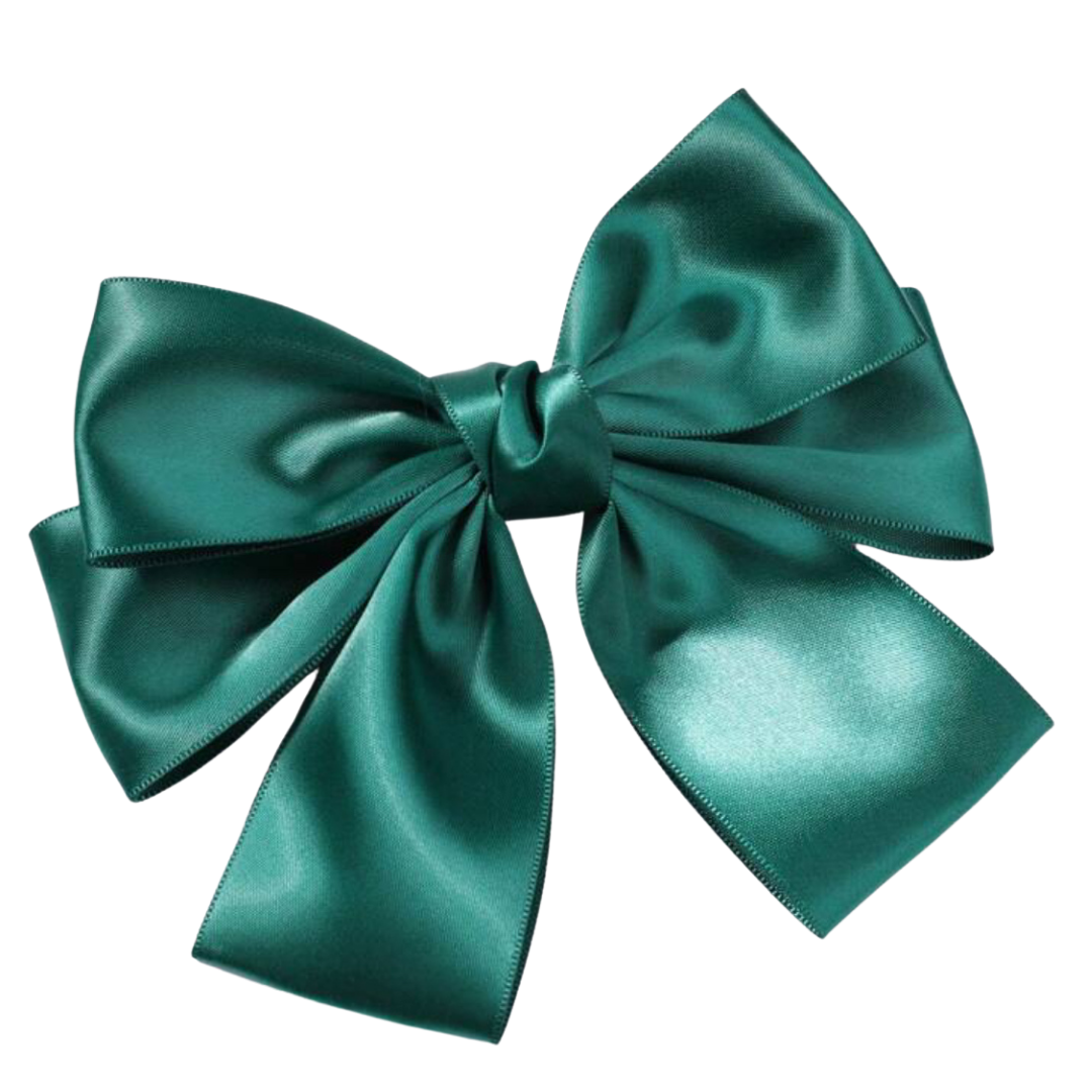 Silky Short Bow Clip - Green