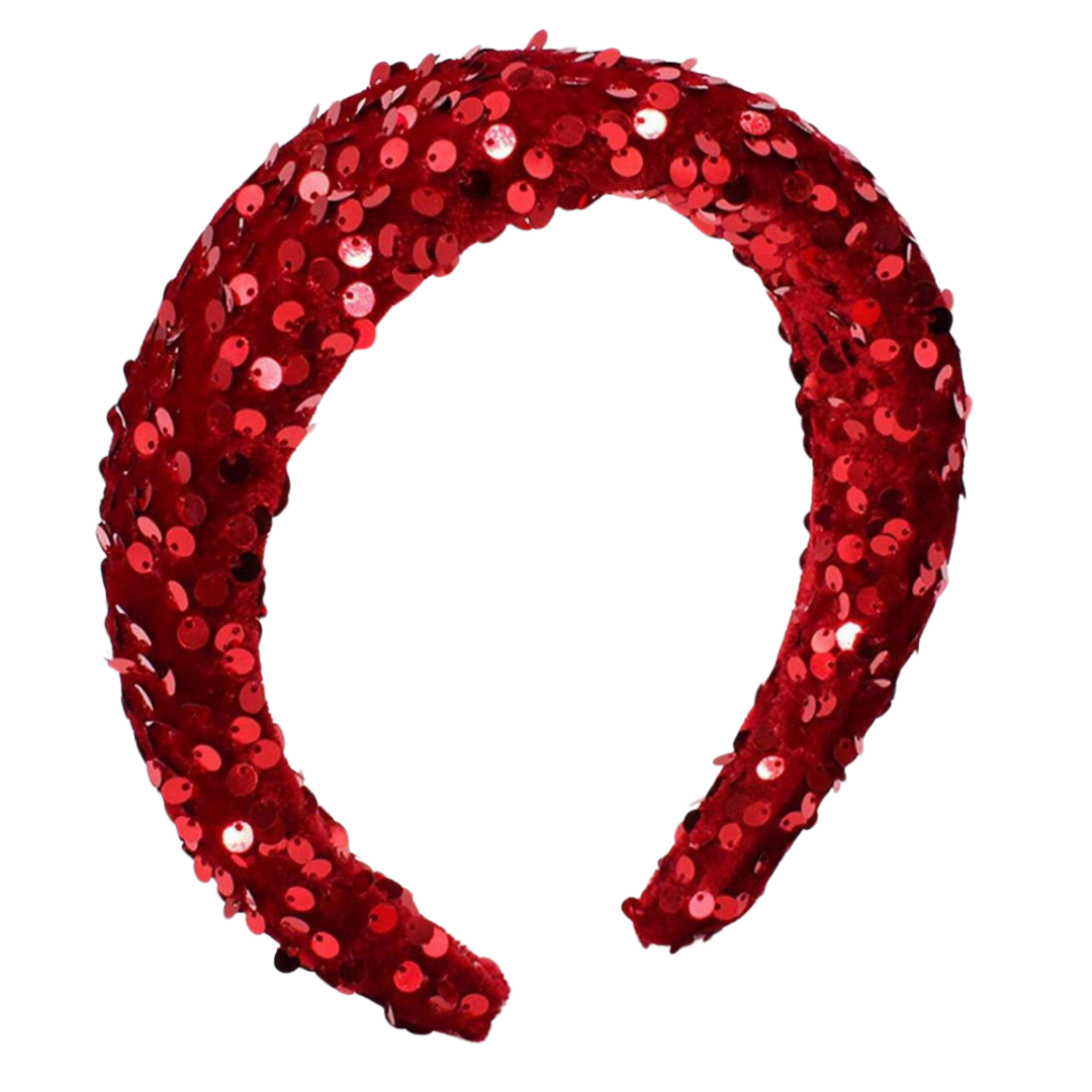 Red Sparkle Headband