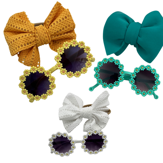 Sunshine Sunnies & Bow Set