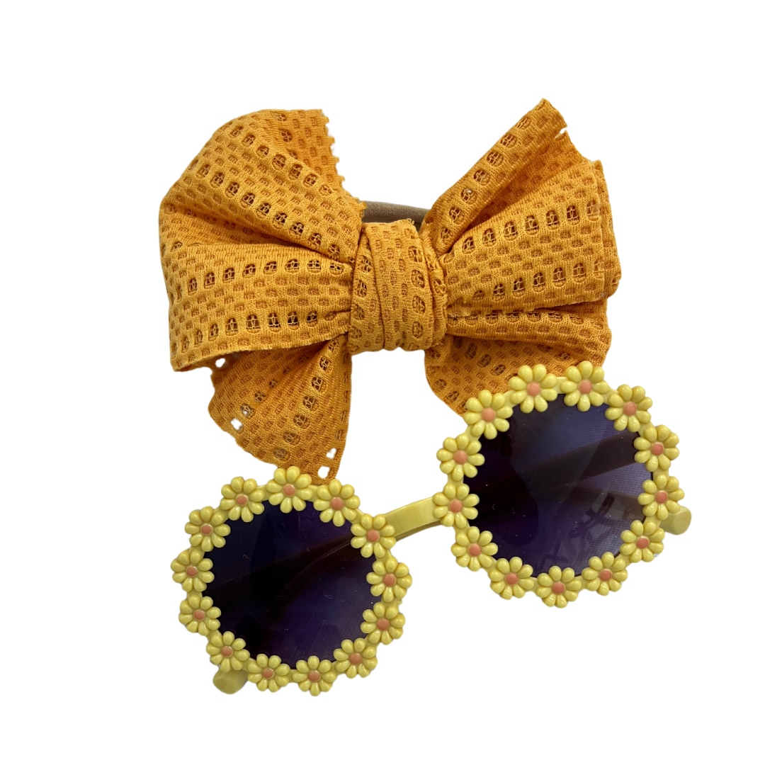 Sunshine Sunnies & Bow Set