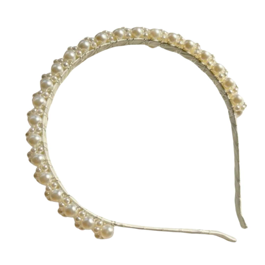 Pearly Girl Headband - Thin