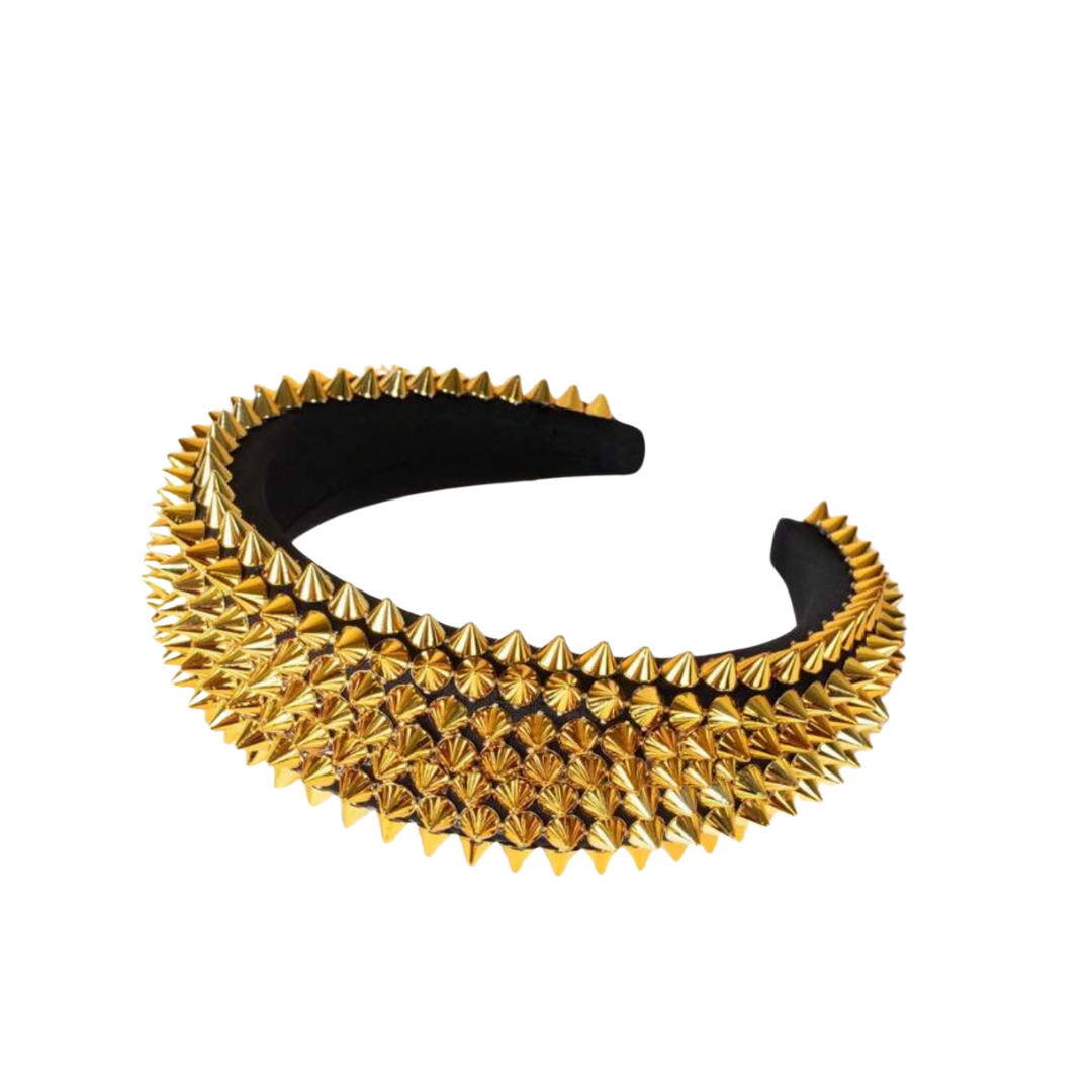 Gold Stud Headband