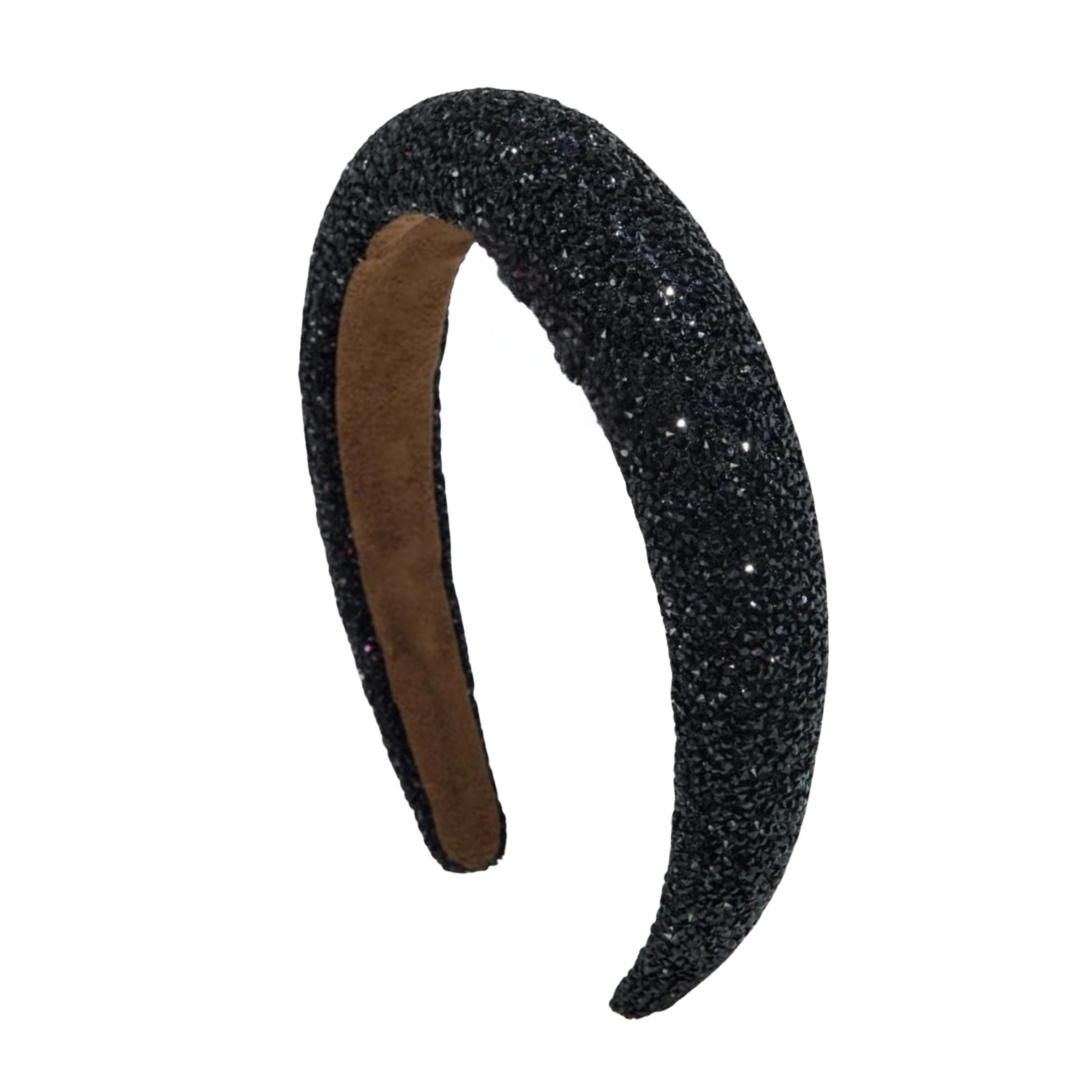 Black Sparkle Headband