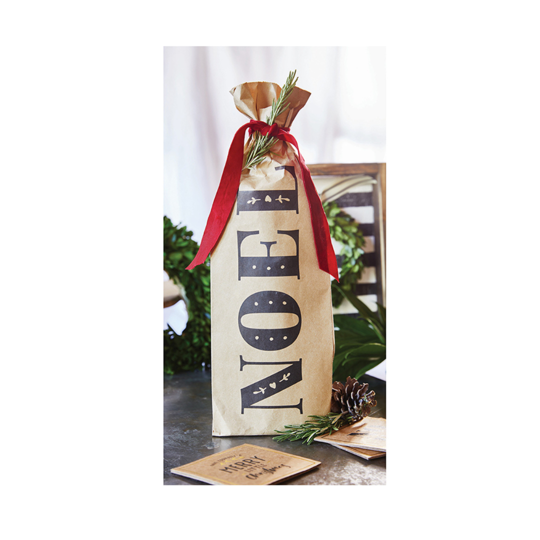 Holiday Wine Bags - Set of 6