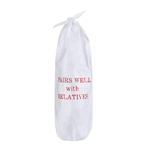 Wine Bag - Pairs Well With Relatives