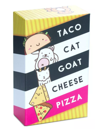 Taco Cat Goat Cheese Pizza Card Game